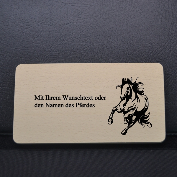 breakfast board Horse motiv 6